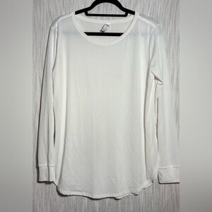 ZYIA Active White Textured Fabric